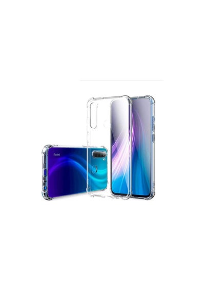 اشتري Case anti-Shock Super Protection Transparent Back Slim Protective Case For Xiaomi Redmi Note 8 , Clear في مصر