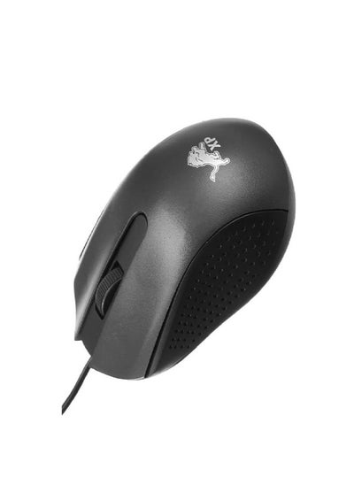 Buy XP KX 2781 Wired Optical Mouse 1600dpi, 1.2m - Black in Egypt