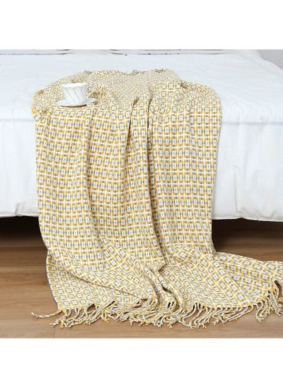 Buy Retro casual sofa blanket. in UAE