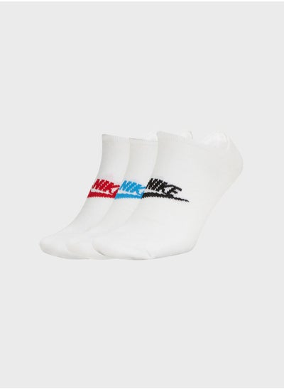 Buy 3 Pack NSW Essential No Show Socks in Saudi Arabia