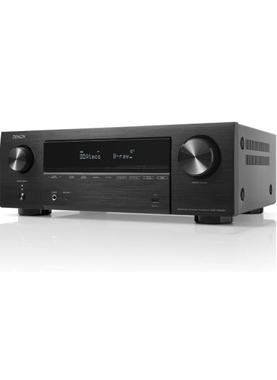 اشتري جهاز استقبال Denon AVR-X1800H 7.2 قناة AV - 80 وات/قناة، بث لاسلكي عبر HEOS المدمج، واي فاي، وبلوتوث، يدعم Dolby Vision، HDR10+، Dynamic HDR في الامارات