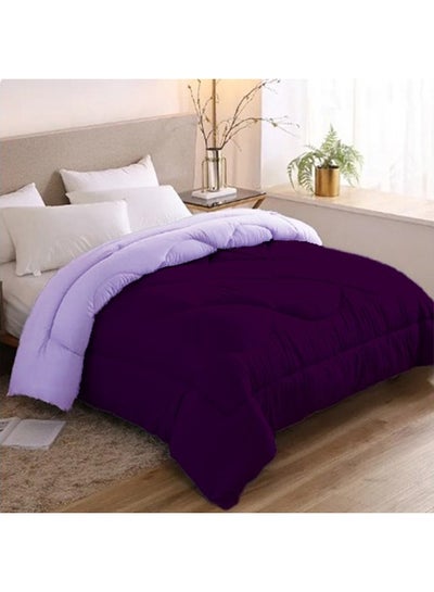 Buy Double face quilt Mauve and Lavender 220*235cm in Egypt