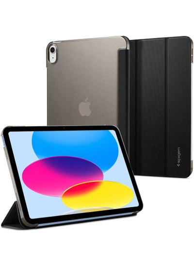 Buy Liquid Air Folio for iPad 10th Generation (2022) 10.9 inch Case Cover - Black in UAE