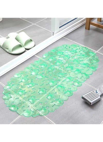 Buy 2 Pack Anti Slip Bath Mat Safety Non Slip Mat with Suction Cups Durable Soft Rubber Bath Tub Shower Mat with Suction Cups Large Size Machine Washable Non Skid Light Weight PVC Mat in UAE