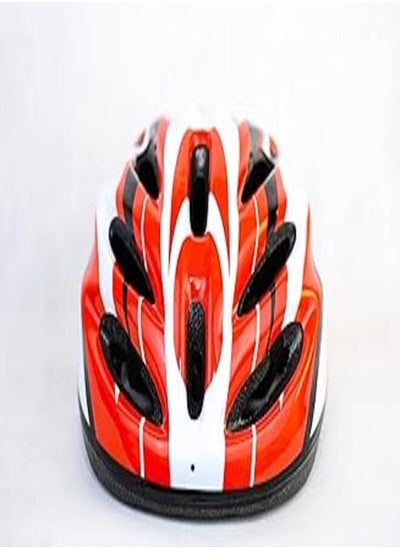 Buy Generic Road sports cycling helmet - red; white and black-one size in Egypt