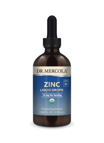 اشتري Zinc liquid drops 15 mg per serving, dietary supplement 3.88 fl. oz. (115 ml) في الامارات