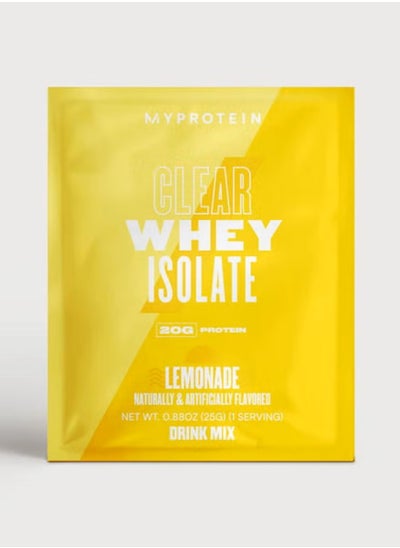 Buy Clear Whey Isolate Lemonade Flavour 25 g 1 Serving in Saudi Arabia