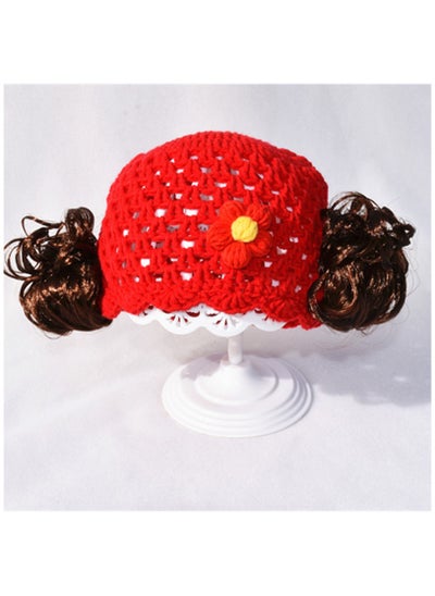 Buy Summer Fashion Full Head Set Wig Hat in UAE