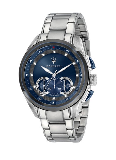 اشتري Maserati Men Traguardo Silver Stainless Steel Band Watch R8873612014 - 45mm في الامارات