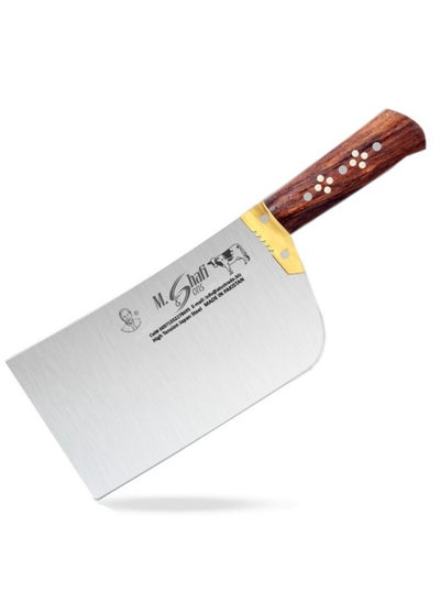 Buy M Shafi Meat Chopper & Cleaver, High Tension Japanese Steel, Ergonomic Wooden Handle - 0.75 kg to 1.50 kg, Made in Pakistan in UAE