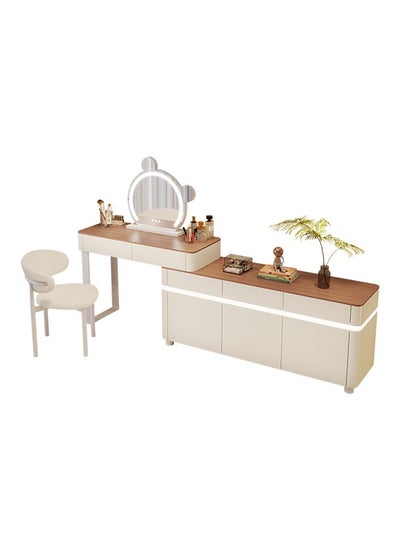 Buy Elegant and Efficient Smart Dressing Table for Contemporary Living Spaces with LED Mirror in UAE