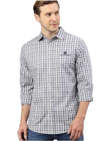 Buy Casual Regular Fit Check Shirt in UAE