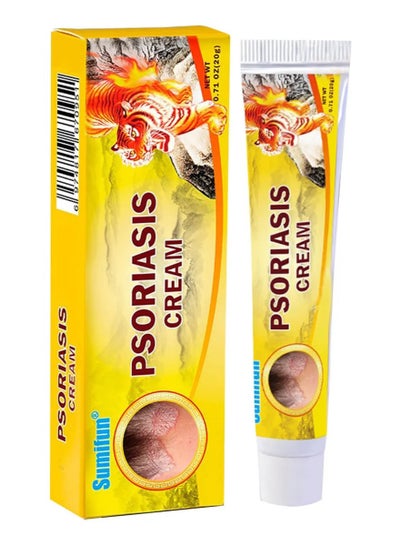 Sumifun Psoriasis Relief Cream Natural Herbal Formula for Soothing ...