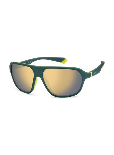 Buy Unisex Polarized Rectangular Sunglasses - Pld 2152/S Green Millimeter - Lens Size: 59 Mm in UAE
