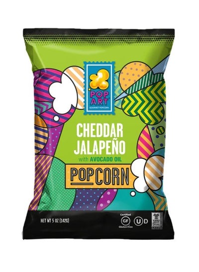 اشتري PopArt Cheddar Jalapeno Popcorn في الامارات