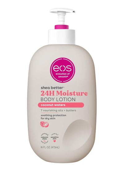 Buy EOS Eos Shea Better Body Lotion - Coconut Waters | 16 Oz | 1 Pack, Coconut Waters, 16 ounces in UAE