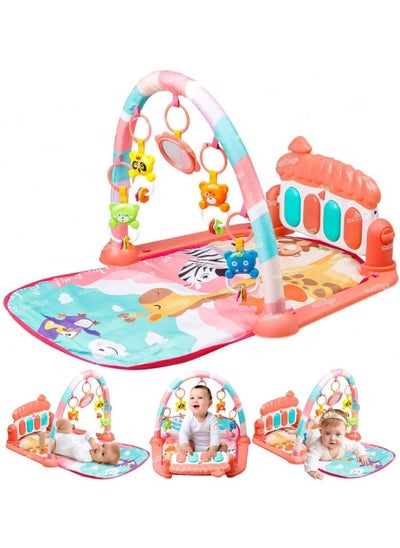 Buy Musical Piano Baby Play Gym Mat Kids Activity Gym Mat With Music Lights Baby Crawling Mat in Egypt