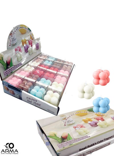 Buy A set of scented candles in the shape of bubbles, 24 pieces in Saudi Arabia