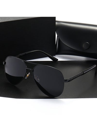 Buy Intelligent Photosensitive night Vision Mirror Polarized Color Changing Sunglasses in UAE