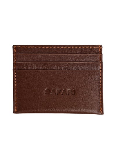 Buy Credit Card (509) Holder Slim Wallet Leather Minimalist Wallet with ID Window in Egypt