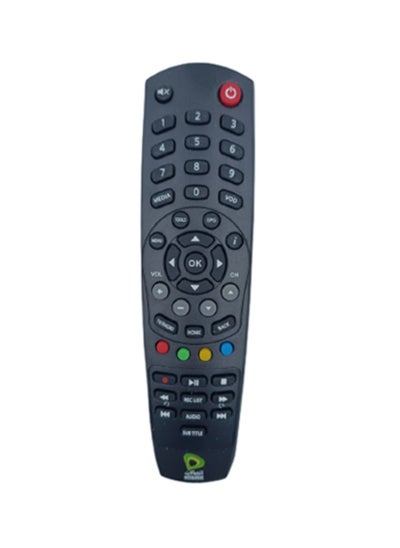 Buy Compatible Elife Etisalat Remote Control for Receiver Universal (Black) in UAE