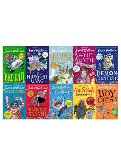 اشتري David Walliams 10 books collection في الامارات