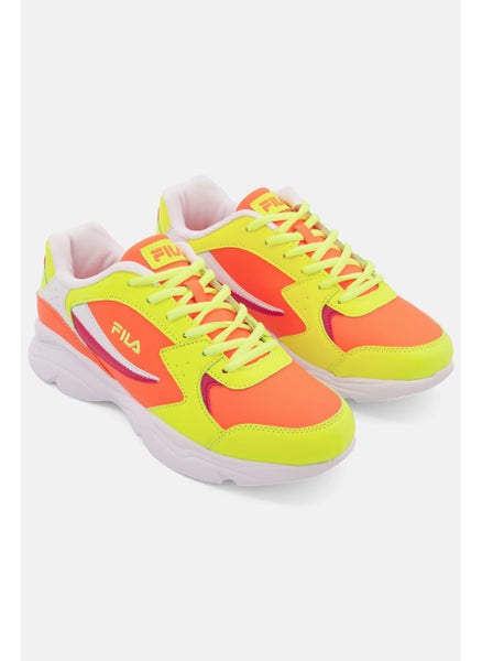 Buy Men Stirr Lace Up Sports Shoes, Coral Combo in Saudi Arabia