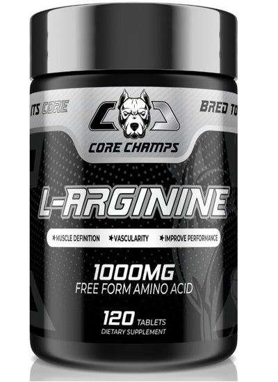 Buy L-Arginine 1000 mg free form Amino Acid 120 Tablets in UAE