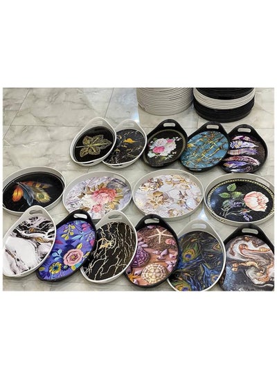 Buy Multi Shape Plastic Oval Tray in Egypt