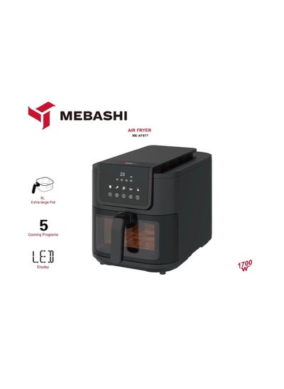 Buy Mebashi Air Fryer 8L 1700W in UAE