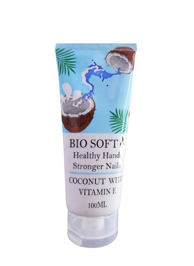 Buy BIO SOFT HAND & NAIL CREAM COCONUT & VIT E 100ML in Egypt