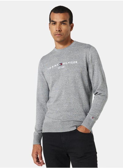 اشتري Logo Crew Neck Sweater في الامارات