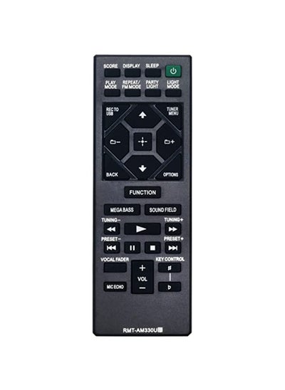 Buy Rmt-Am330U Remote Control Fit For Sony Audio Systems Mhc-M20 Mhc-V21 Mhc-V77W Shake-X30 Mhc-V13 Mhc-V02 Shake-X10 in Saudi Arabia