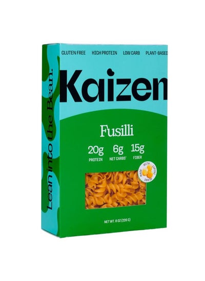 Buy Kaizen Low Carb Pasta Fusilli - Gluten-Free, High Protein, Keto Friendly, Plant Based, Made with High Fiber Lupin Flour in UAE