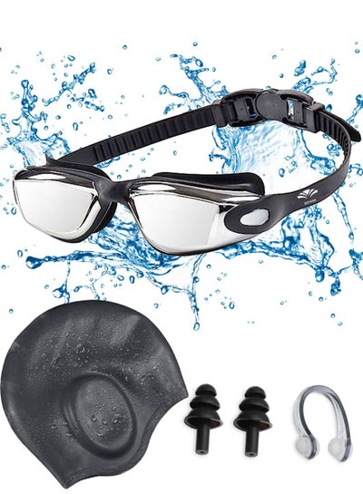 Swimming Kit, Professional Waterproof Swimming Goggles With