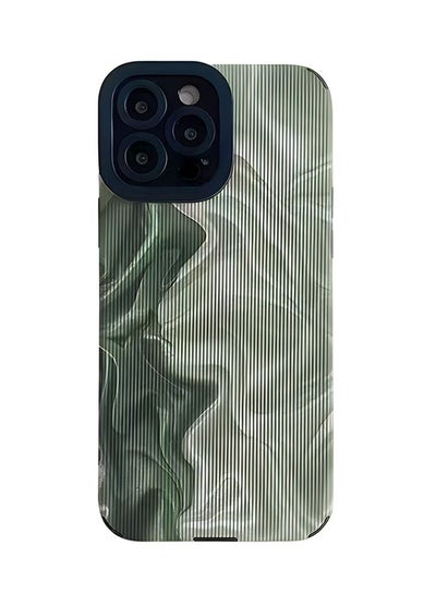 اشتري iPhone 13 Pro Max Case，Cartoon Design Protective Case Cover For iPhone 13 Pro Max Liquid Gel Soft Ultra Slim Shockproof Back Cover Full Body Protection, Easy To Disassemble(Green) في السعودية