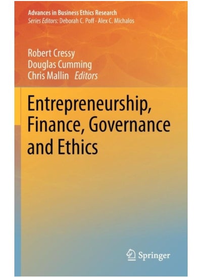 Buy Entrepreneurship, Finance, Governance And Ethics : 3 - Hardback in Saudi Arabia