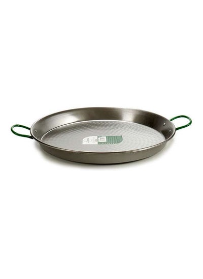 اشتري Polished Steel Paella Pan 80 cm, Silver, Spain في الامارات