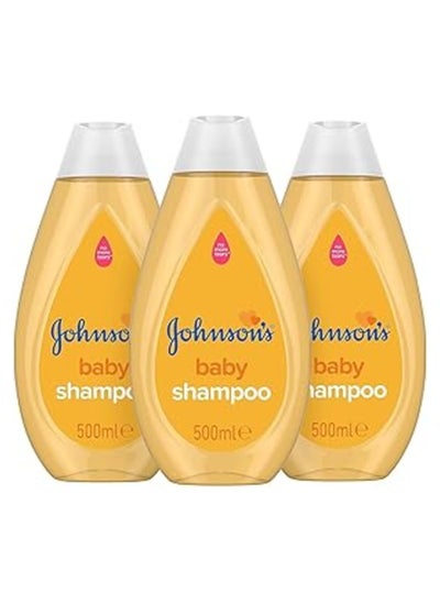 Buy Johnson's Pure and Gentle Baby Shampoo - 500 ml  3Peice in UAE