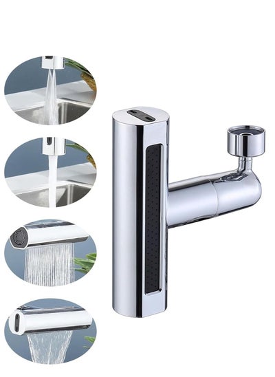 Buy Bathroom Faucet Attachment, Swivel Aerator 4 in 1 Multifunctional Water Saving Faucet Aerator, Kitchen Faucet Swivel Saving Faucet in Egypt