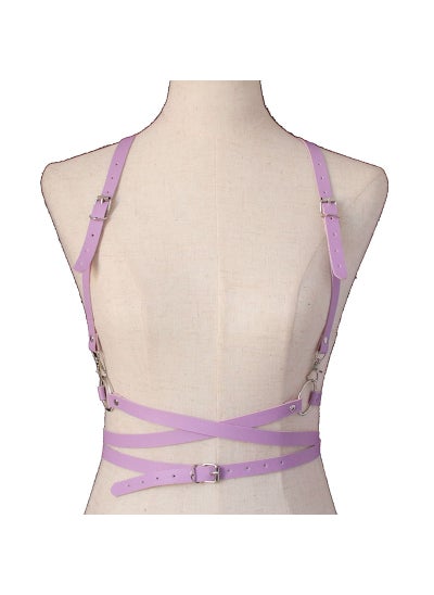 اشتري Celebrity Multi-Wrap Strap Waist Belt Fashion AccessoryLight purple Light purple في السعودية