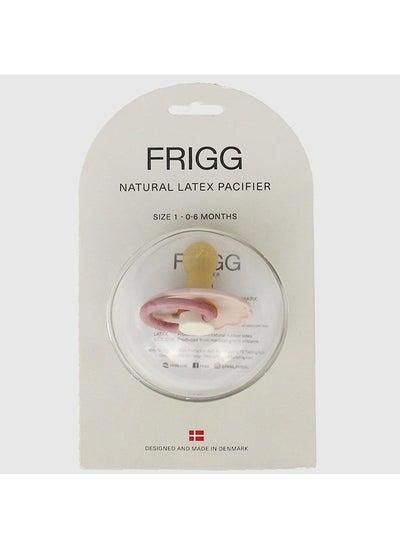 Buy Frigg Daisy Color Block Latex Pacifier 0-6 Months in Egypt