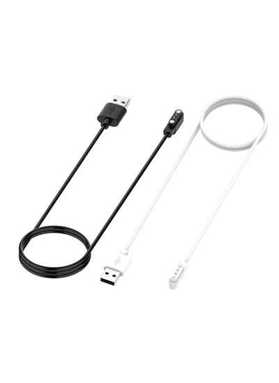 Buy 2 pcs Charging Cable For Willful / SoudPEATS smart watches in Saudi Arabia