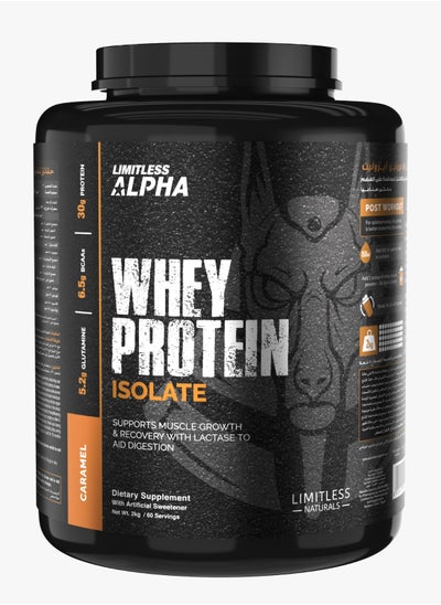 اشتري Alpha Whey Protein Isolate - Caramel 2 KG في مصر