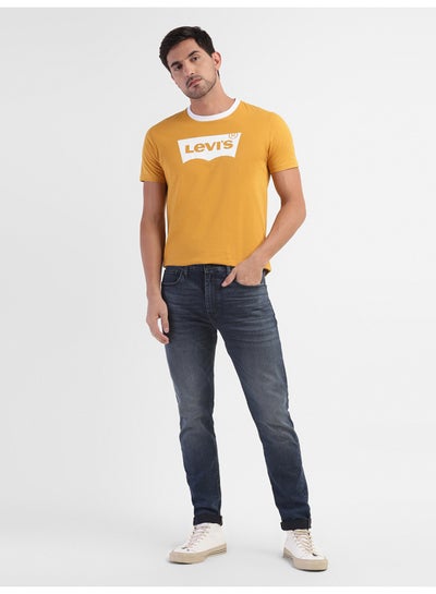 Buy Men's Yellow Brand Logo T-Shirt in Egypt