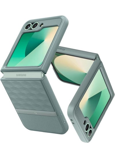 Buy Parallax for Samsung Galaxy Z Flip 6 Case Cover (2024) - Sage Green in UAE