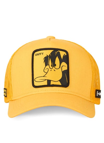 Buy Looney Tunes Daffy Duck 1 Mesh Trucker Cap Yellow in UAE