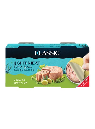 اشتري Light Meat Tuna Solid Olive Oil 320grams Pack of 2 في الامارات