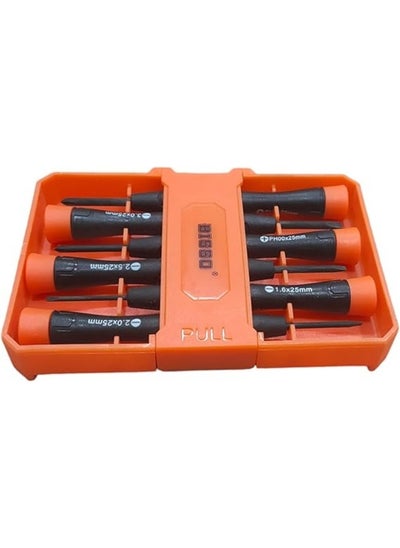 اشتري BISSO Precision Impact Screw Driver Set PSFP6 (Pack of 6) Flat & Philips ScrewDrivers في مصر