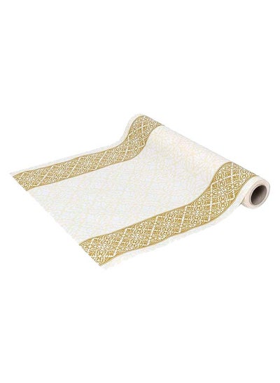 Buy Harmony Table Runner Roll, Gold & Yellow - 1200x40 cm in UAE